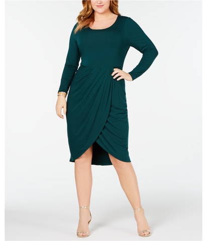 Tulip Hem Shirt Dress