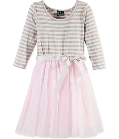 Striped Tutu A-line Dress