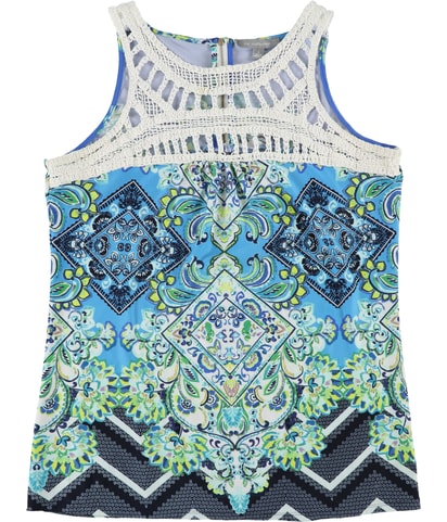 Knit Sleeveless Blouse Top