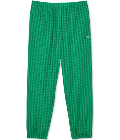 Printed Straight Leg Relaxed Track Athletic Pants