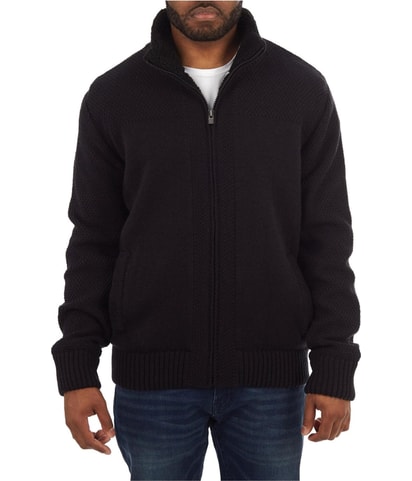 Full Zip Knit Sweater