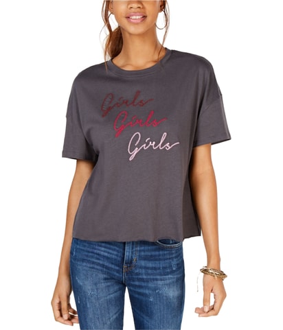 Girls Girls Girls Embellished T-Shirt