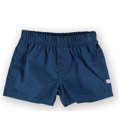 Solid Slip-On Casual Walking Shorts