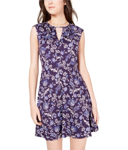 Floral A-line Dress