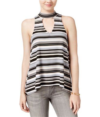 Printed Hi-Lo Tank Top