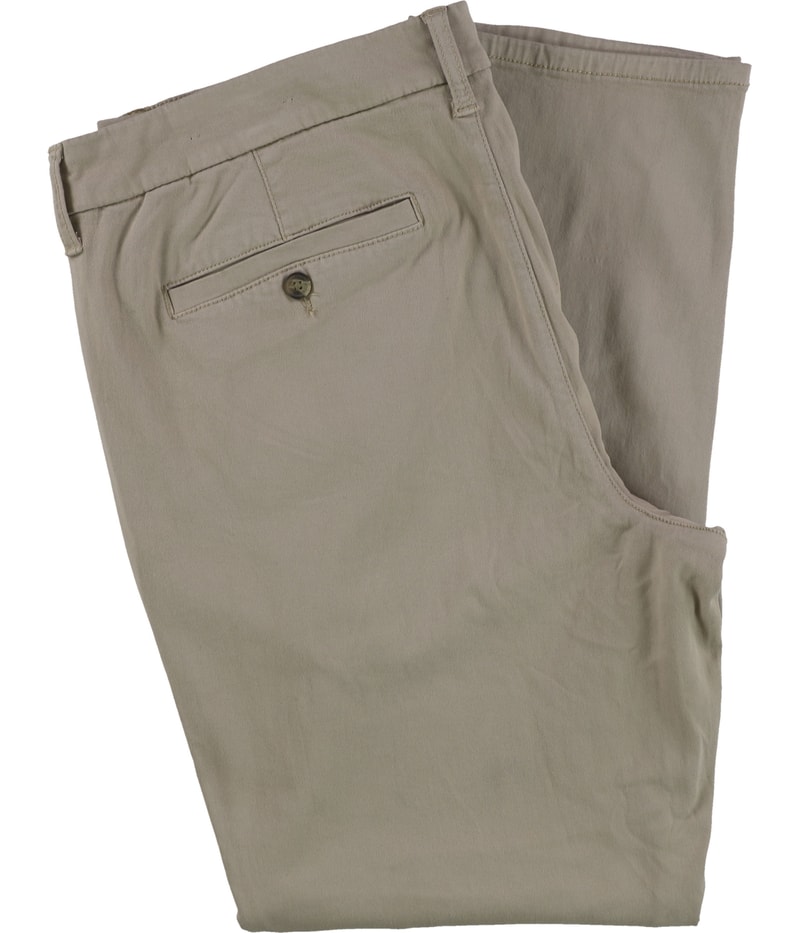 American Eagle Womens Solid Straight Leg Casual Pants