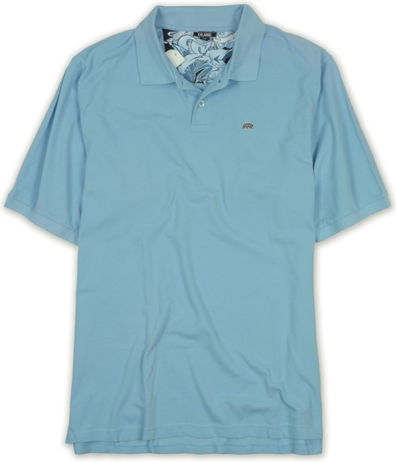 Ecko Unltd. Mens Wall Burner Rhino Patch Polo Shirt