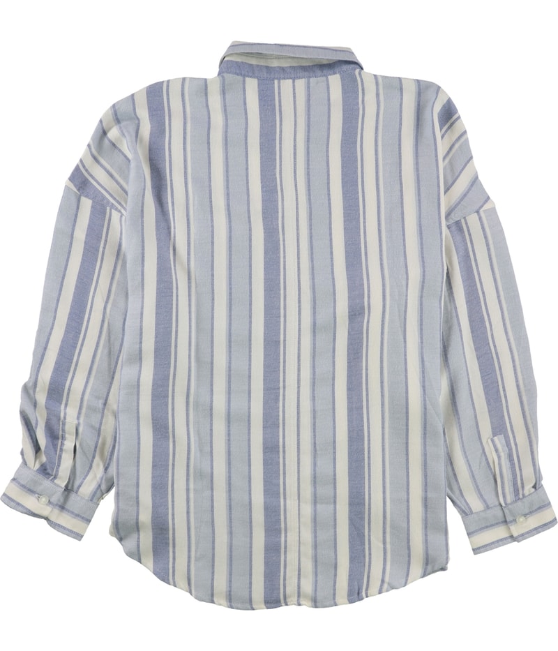 American Eagle Womens Stripe Button Up Shirt