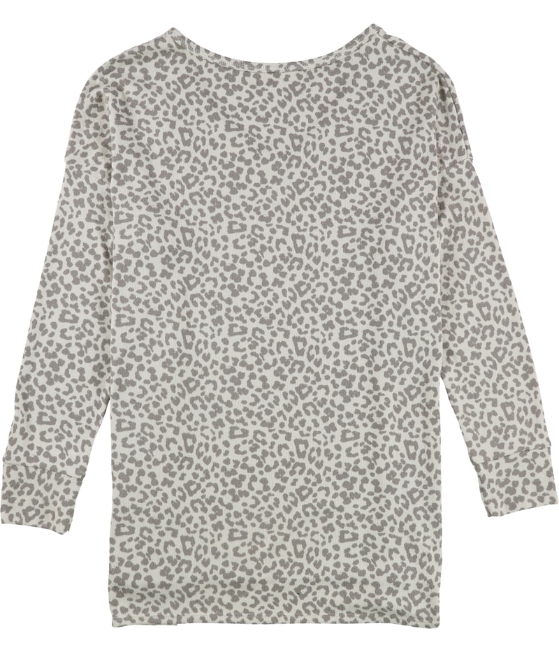 American Eagle Womens Leopard Pajama Sweater