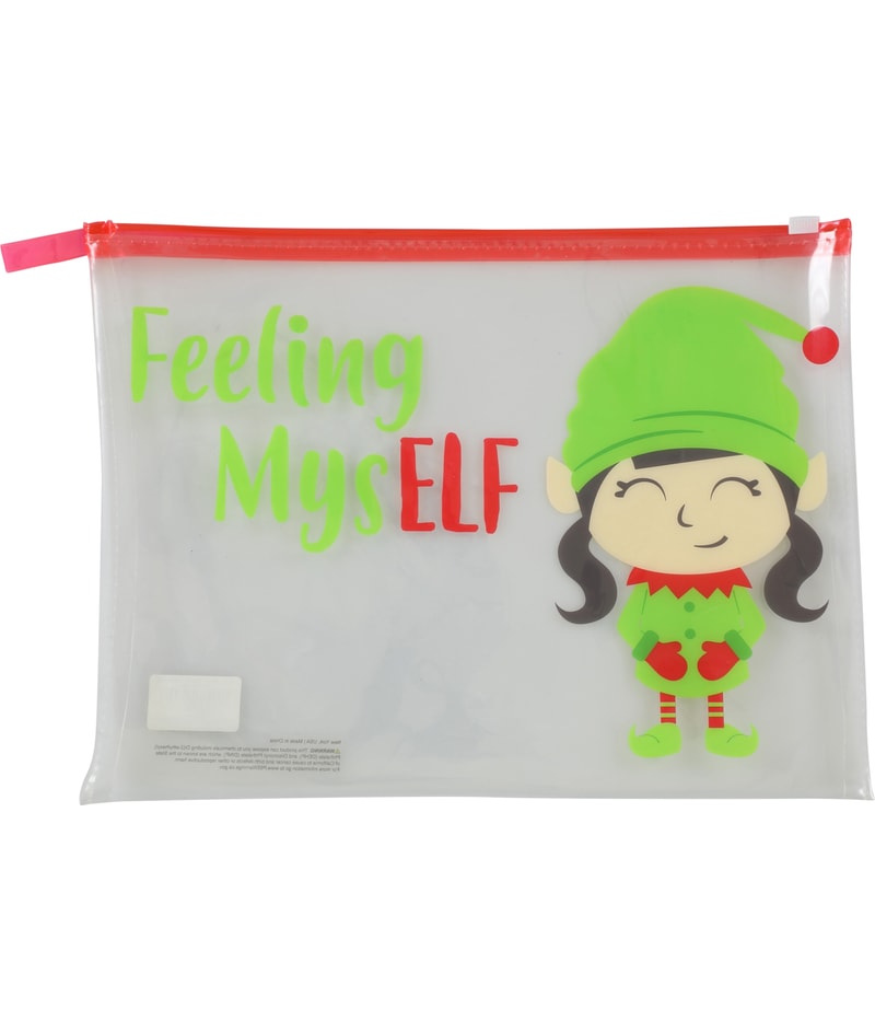 American Eagle Womens Feeling MysElf Makeup Bag