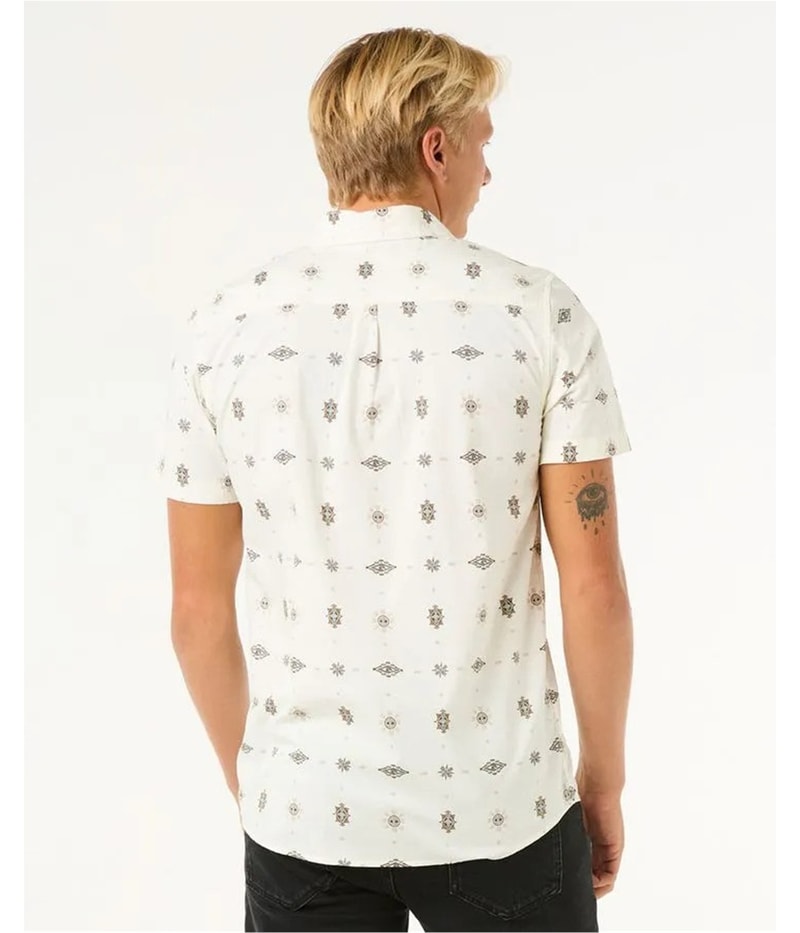 Rip Curl Mens Micro Diamond Button Up Shirt