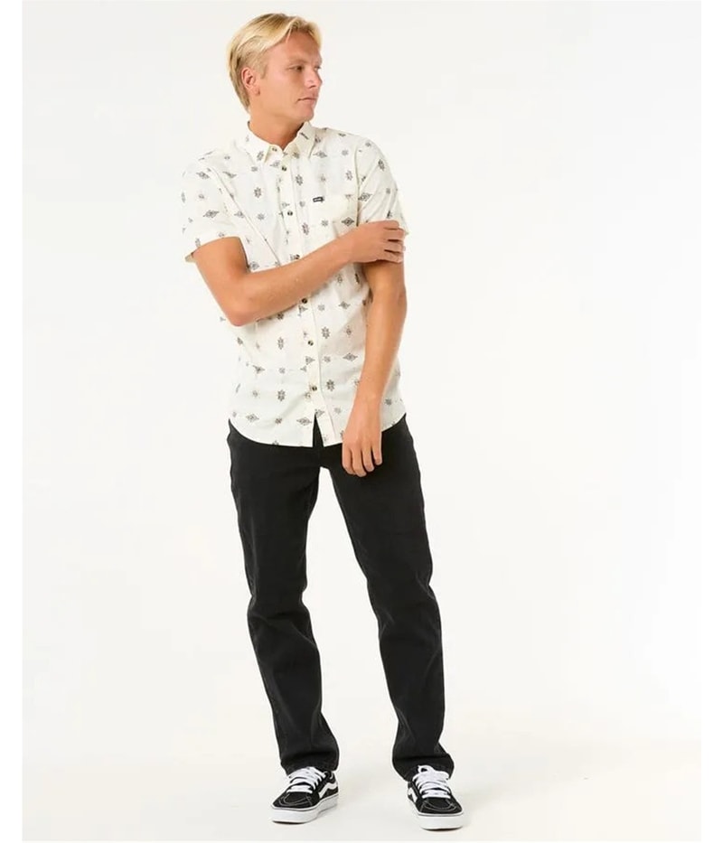 Rip Curl Mens Micro Diamond Button Up Shirt