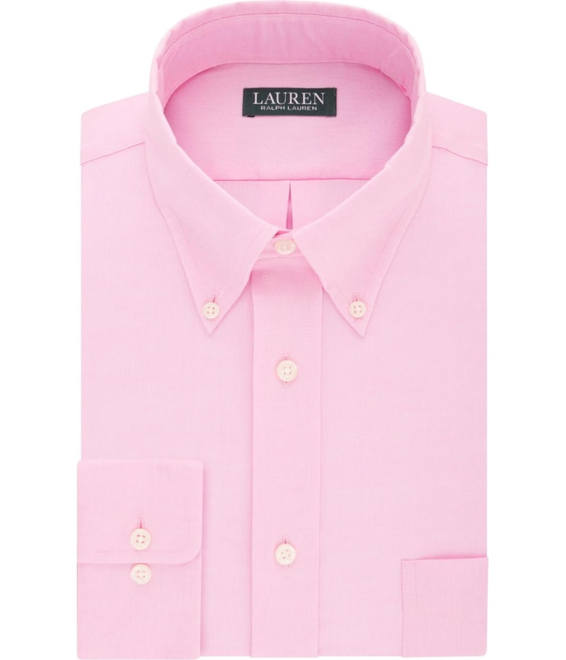 Van Heusen Boys Merged Titles Button Down Dress Shirt