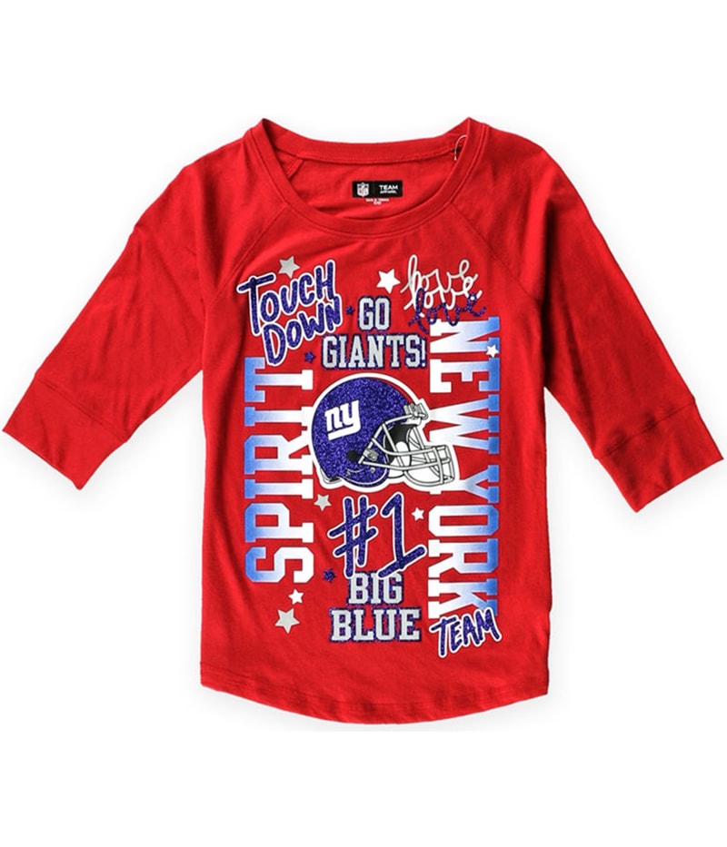 Justice Girls ny Giants Spirit Graphic T-Shirt