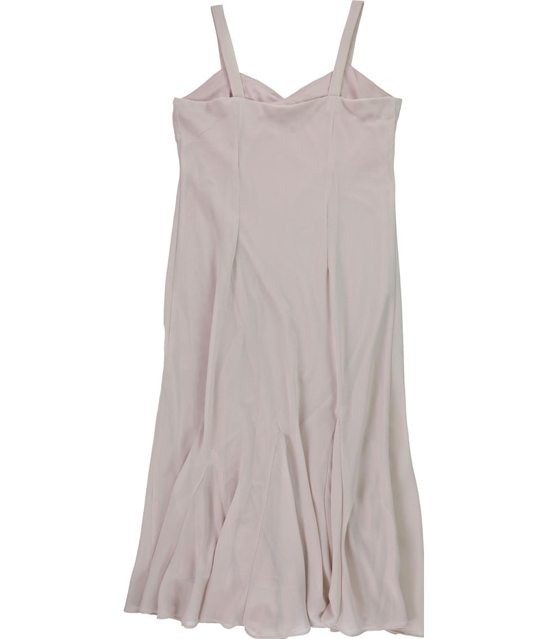 R & M Richards Womens Beaded Maxi Gown Dress