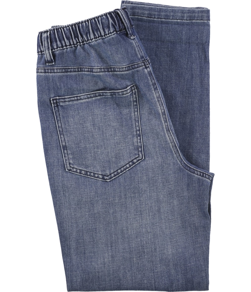 American Eagle Womens Drawstring Waist Straight Leg Loose Jeans