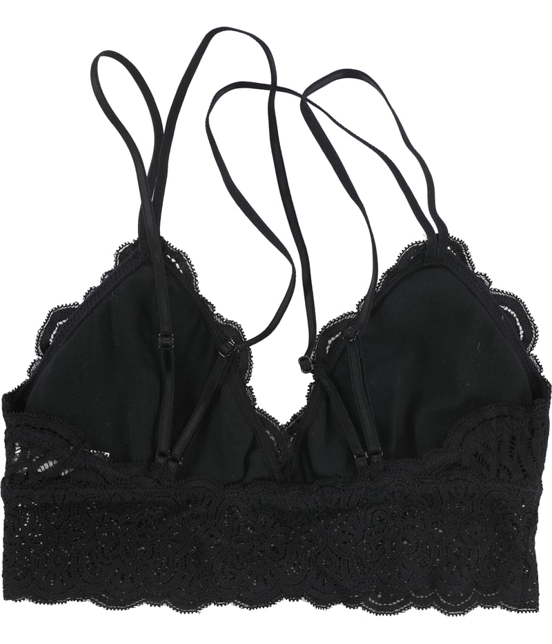American Eagle Womens Floral Lace Racerback Bra