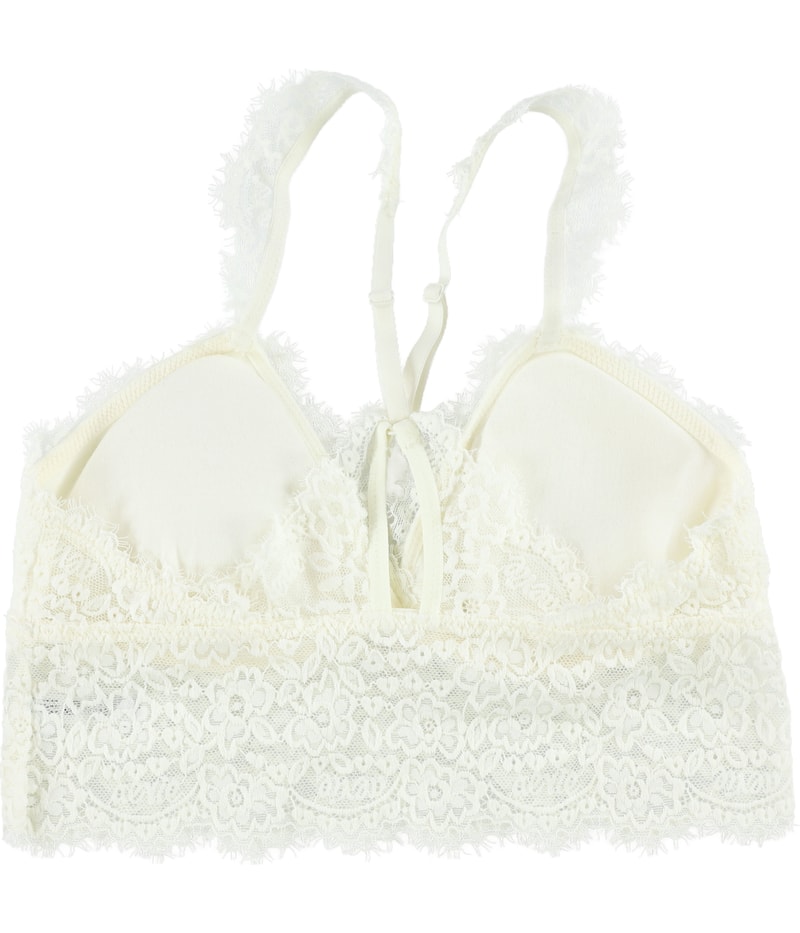 American Eagle Womens Floral Lace Racerback Bra