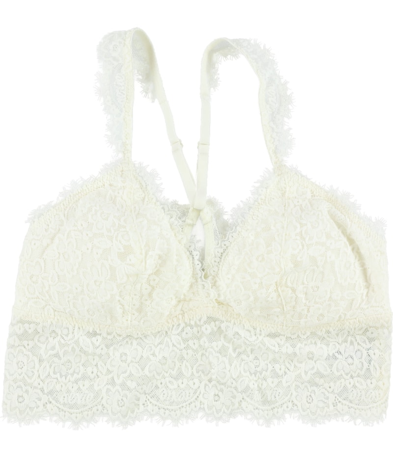 American Eagle Womens Floral Lace Racerback Bra