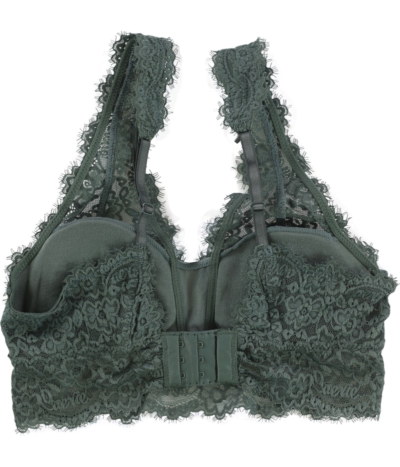 American Eagle Womens Floral Lace Balconette Bra