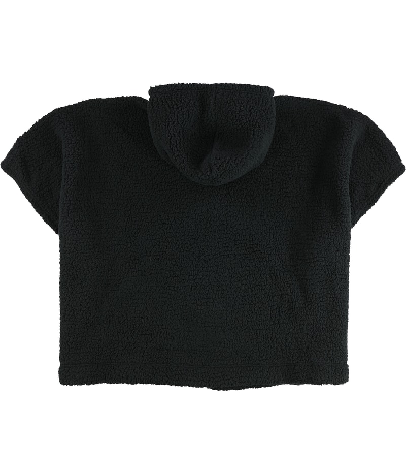 aerie Womens Sherpa Hooded Cape Jacket