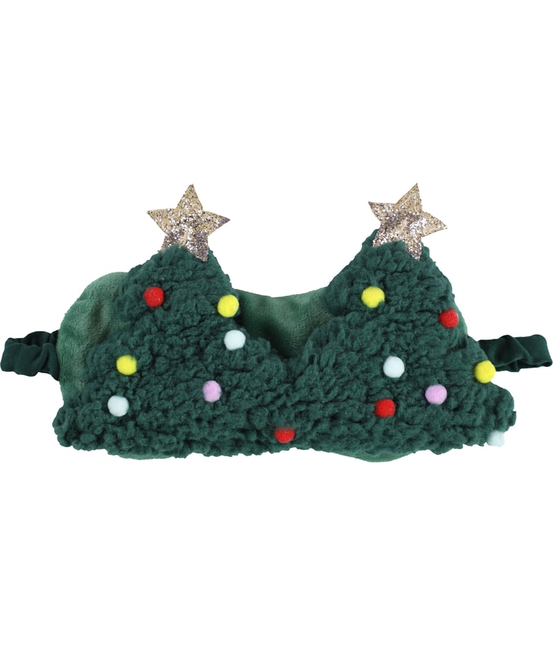 American Eagle Womens Christmas Tree Eye Mask
