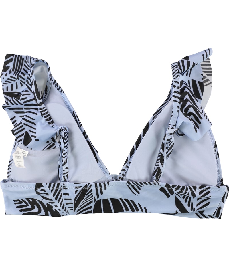 American Eagle Womens Ruffle Trim Bikini Swim Top