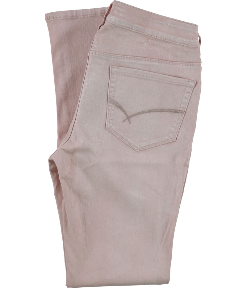 Bullhead Denim Co. Womens Premium Sparkle Tapered Skinny Jeans