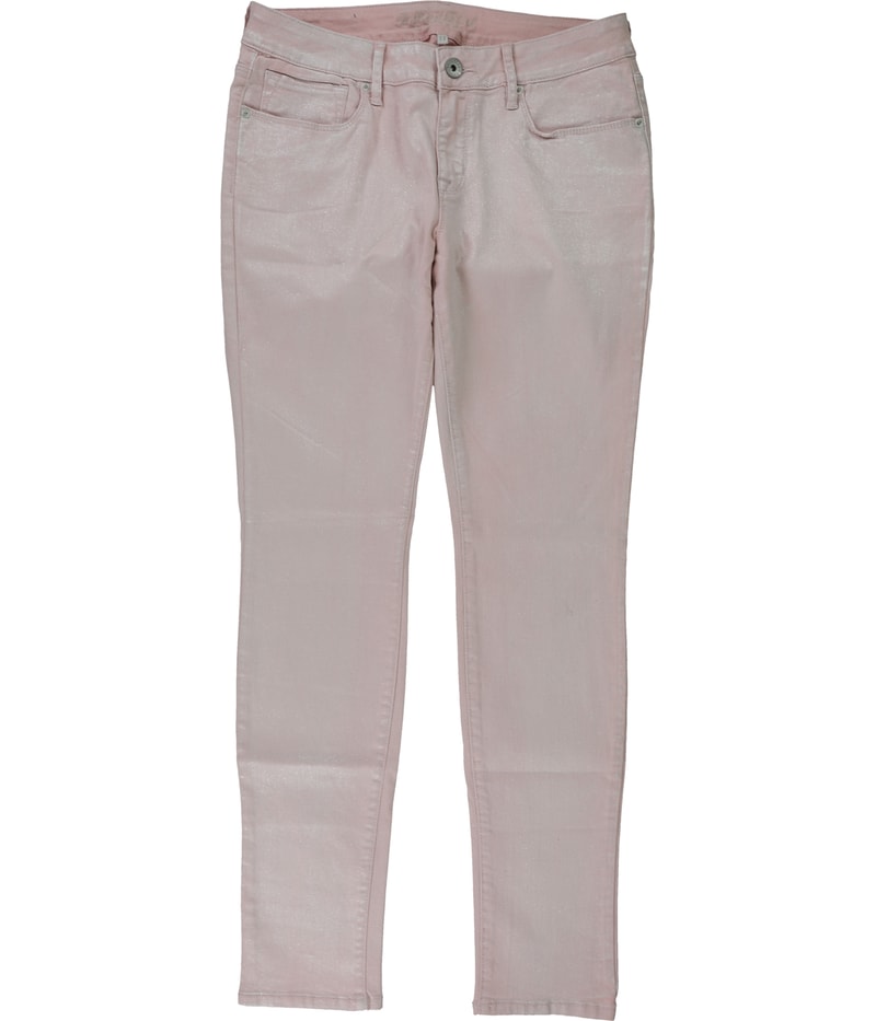 Bullhead Denim Co. Womens Premium Sparkle Tapered Skinny Jeans