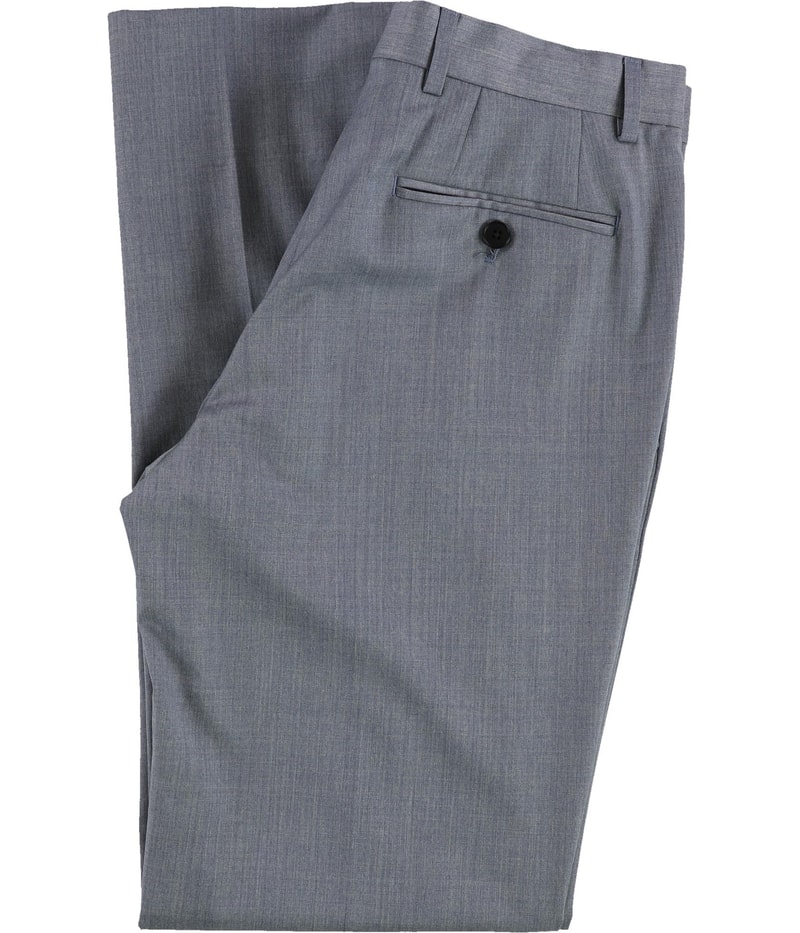Armani Mens Heathered Straight Leg Dress Pant Slacks, view 2