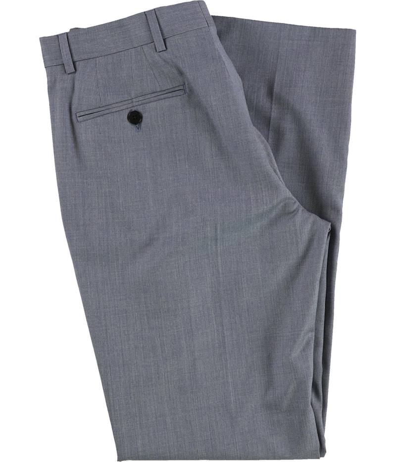 Armani Mens Heathered Straight Leg Dress Pant Slacks, view 3