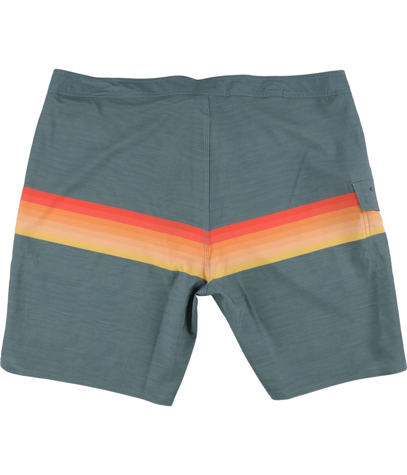 Rip Curl Mens Striped Swim Bottom Board Shorts, view 2