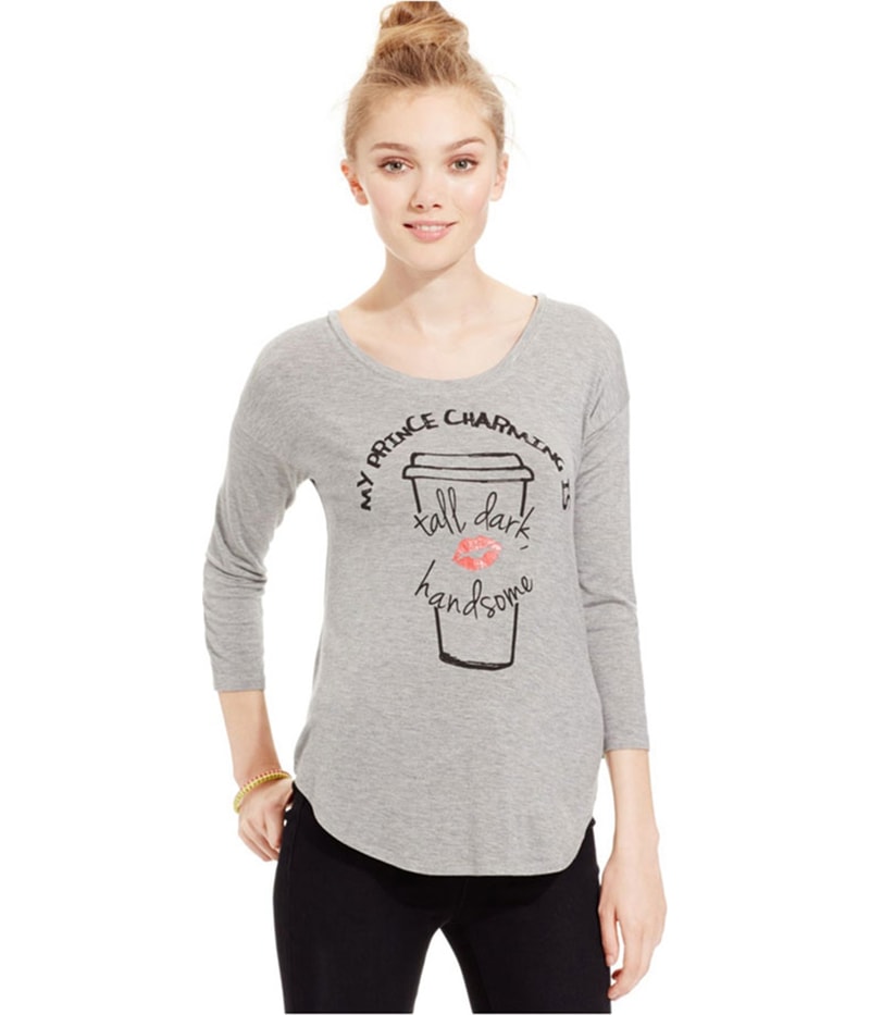 Belle du Jour Womens Prince Charming Graphic T-Shirt