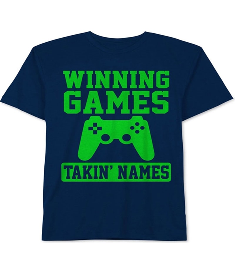 Jem Boys Winning Games Graphic T-Shirt