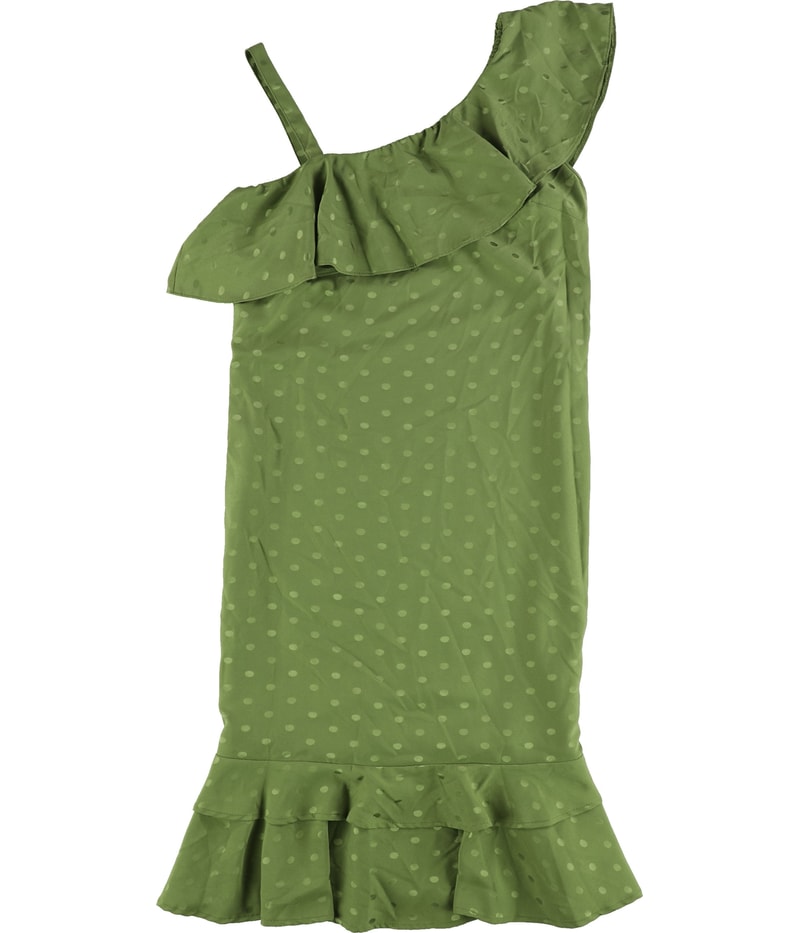 maison Jules Womens Polka Dot A-line Dress