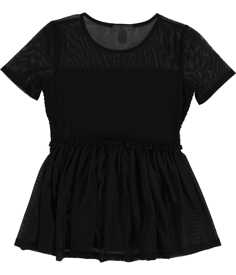 bar III Womens Smocked Knit Blouse