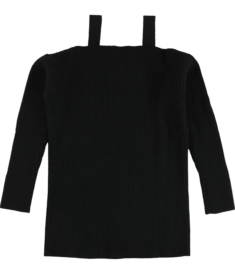 bar III Womens Cold-Shoulder Pullover Sweater