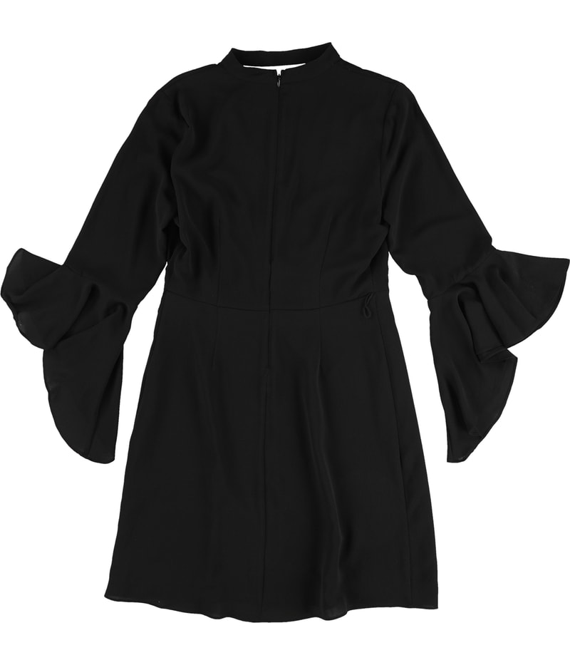 bar III Womens Bell Sleeve A-line Dress