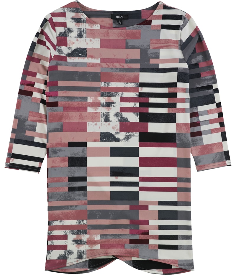 Alfani Womens Swing Tunic Blouse