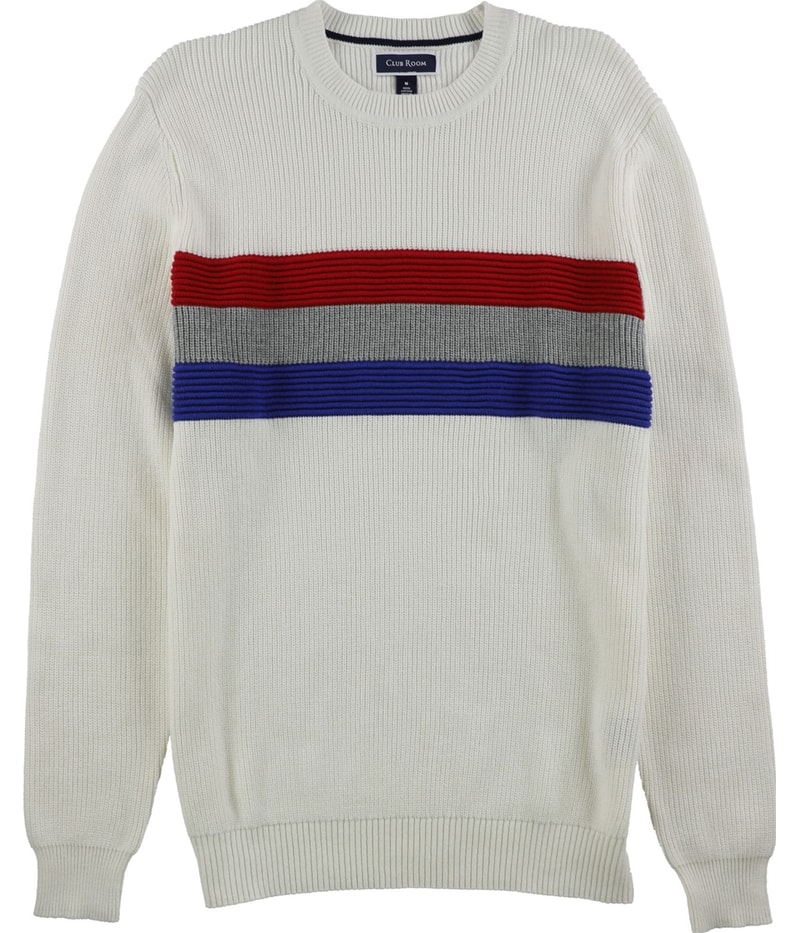 Club Room Mens Stripe Pullover Sweater