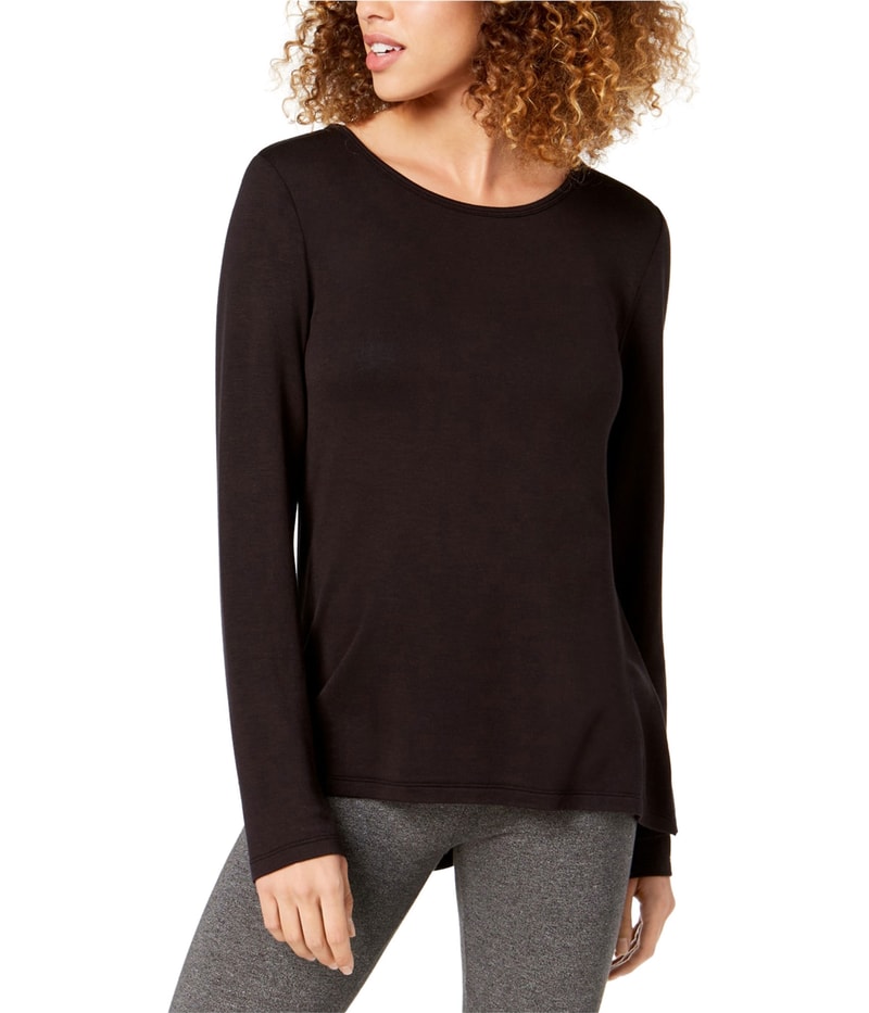 Ideology Womens Cutout Shell Blouse