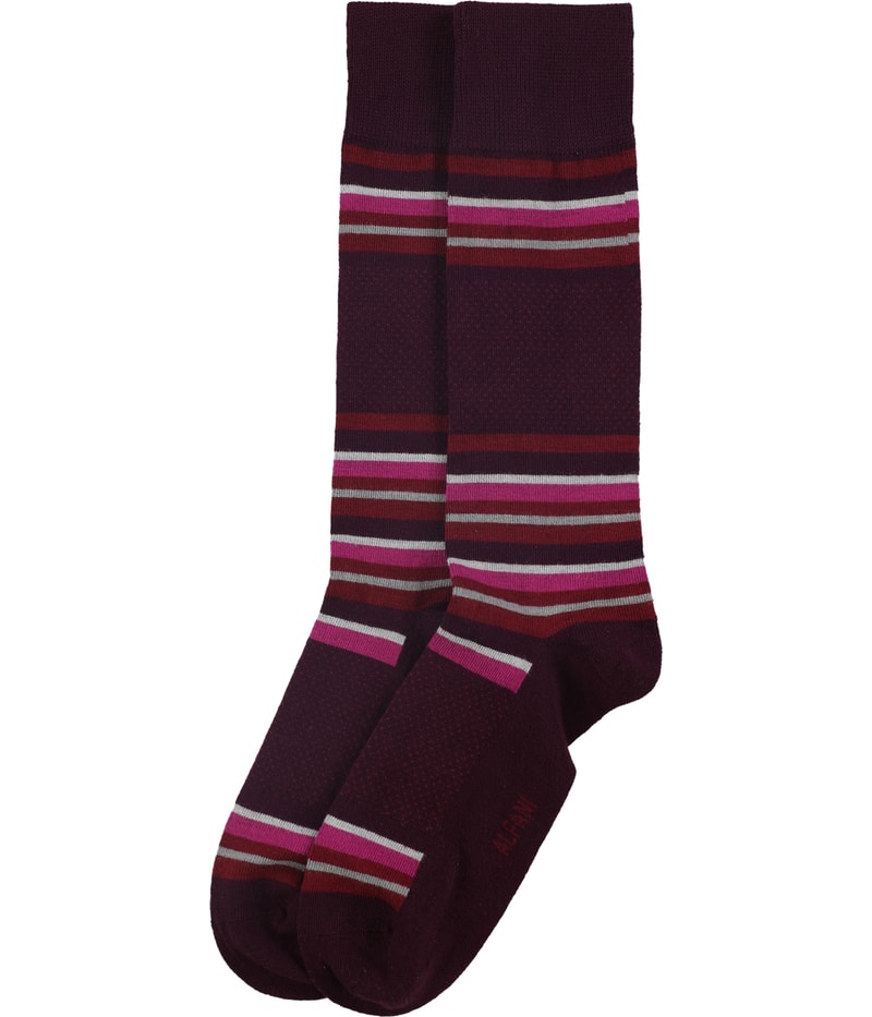 Alfani Mens Blocked Stripe Dress Socks