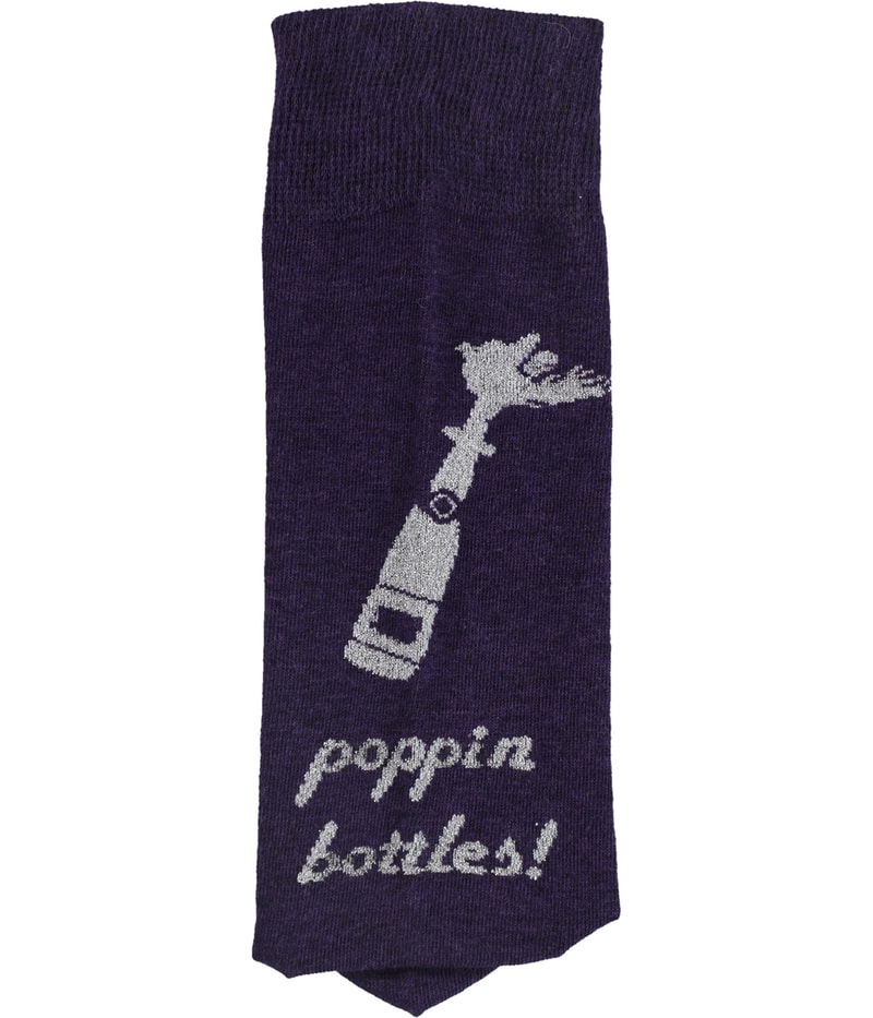 bar III Mens Poppin Bottles Dress Socks