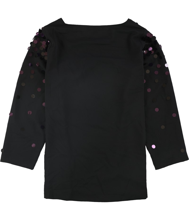 Alfani Womens Sequined Shell Blouse