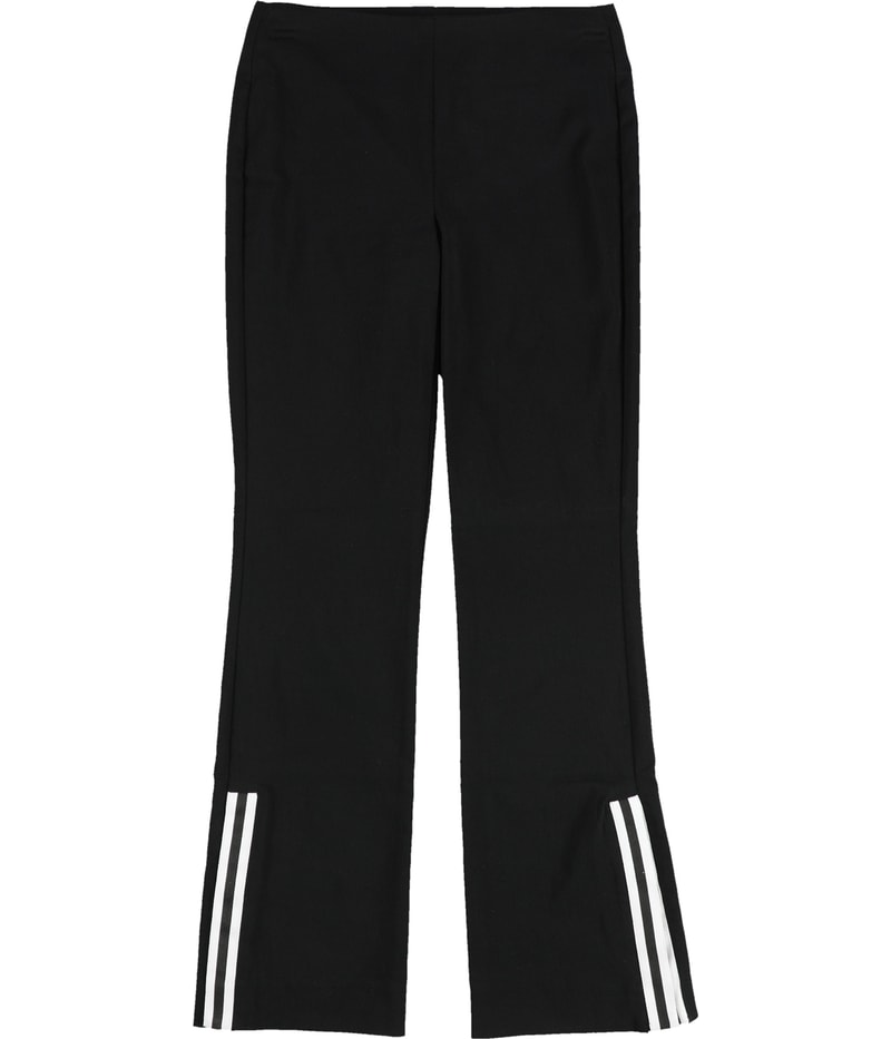 bar III Womens Varsity Split Hem Straight Leg Casual Pants