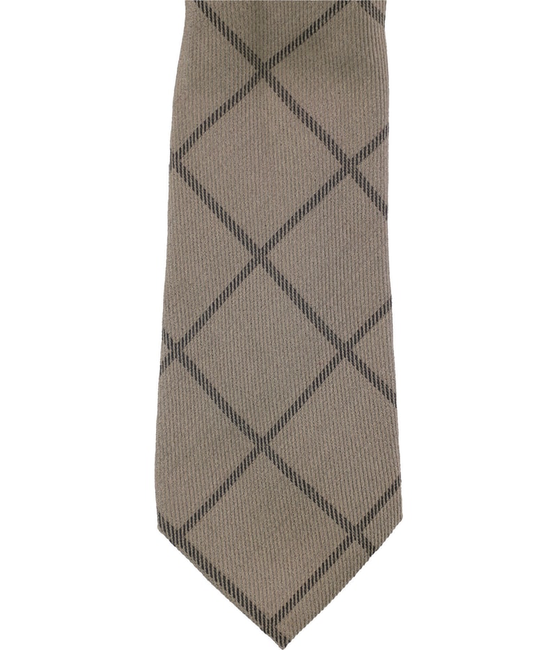Tasso Elba Mens Parisi Grid Self-tied Necktie