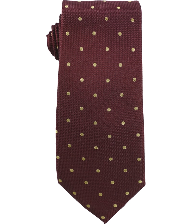 Club Room Mens Oxford Dot Self-tied Necktie