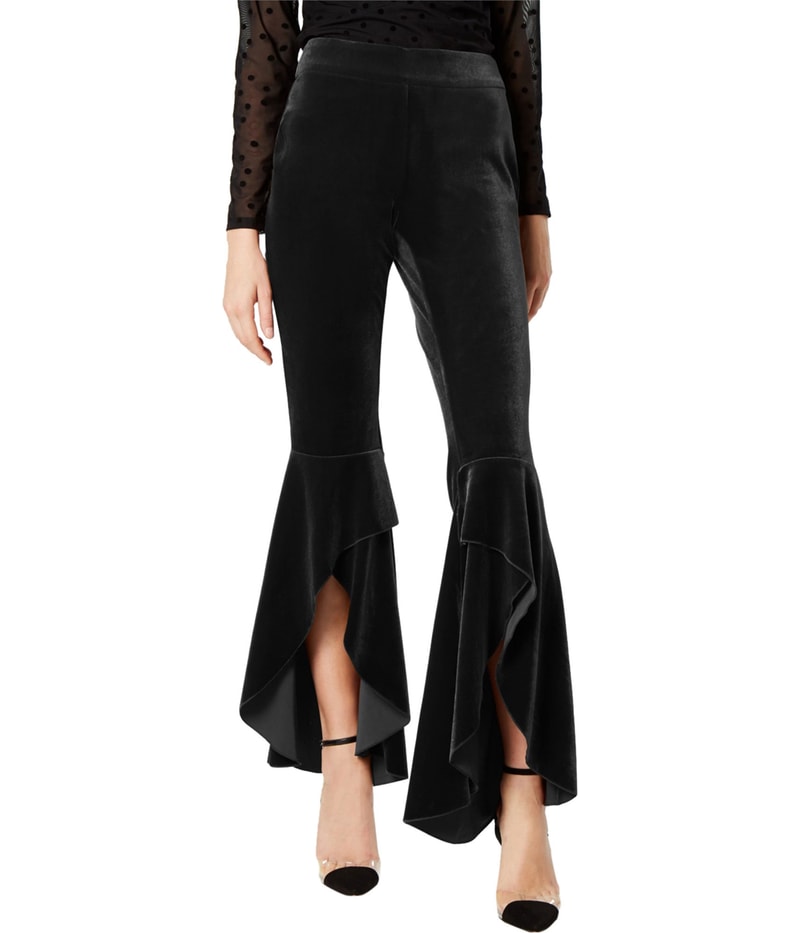 I.N.C Womens Velvet Straight Leg Casual Pants