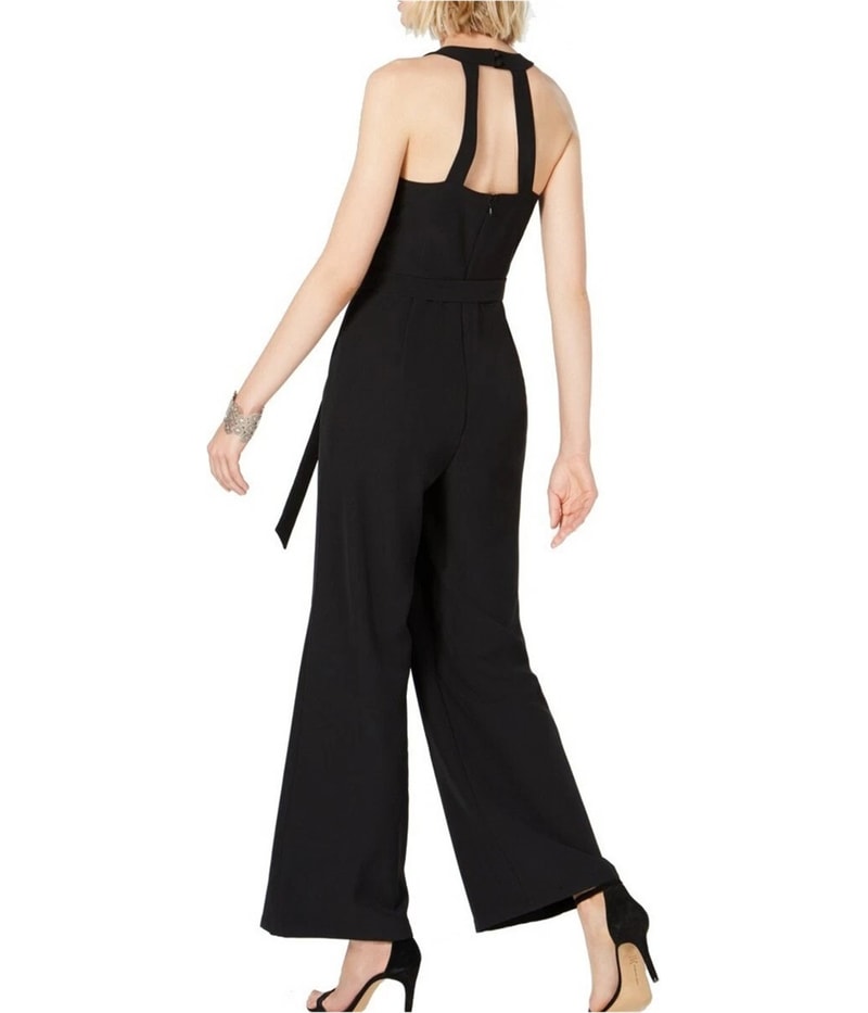 I.N.C Womens V-Neck Jumpsuit