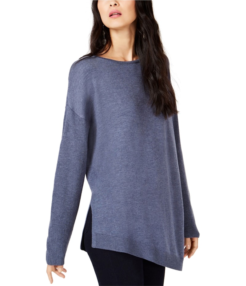 I.N.C Womens Asymmetrical Tunic Sweater